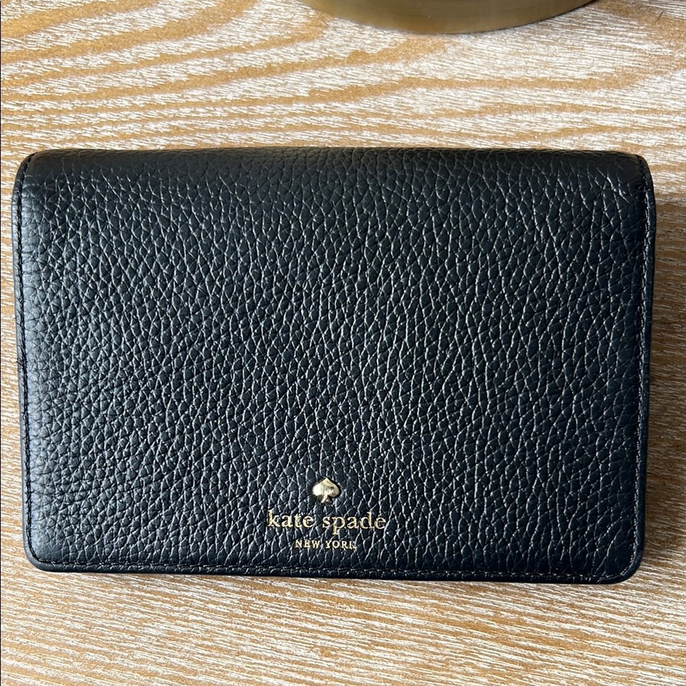 Kate Spade Black Leather Wallet